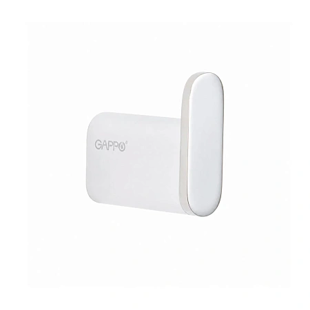 Крючок GAPPO G30905-18 белый/хром