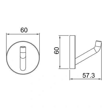 Крючок GAPPO G30705-19 оружейная сталь Крючок GAPPO G30705-19 оружейная сталь