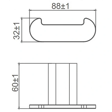 Крючок GAPPO G30905-25 сатин Крючок GAPPO G30905-25 сатин