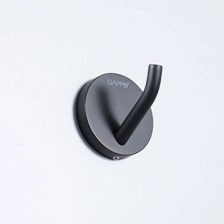 Крючок GAPPO G30705-16 черный Крючок GAPPO G30705-16 черный
