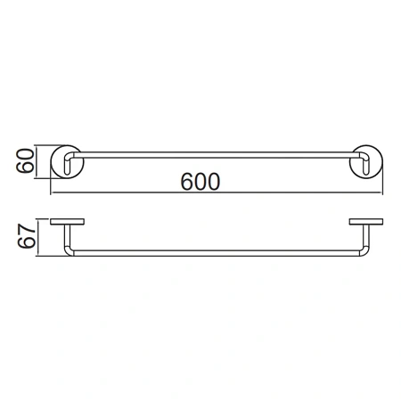 Полотенцедержатель GAPPO G30701 хром Полотенцедержатель GAPPO G30701 хром