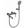 Смеситель для ванны GAPPO G3206-9 оружейная сталь Смеситель для ванны GAPPO G3206-9 оружейная сталь