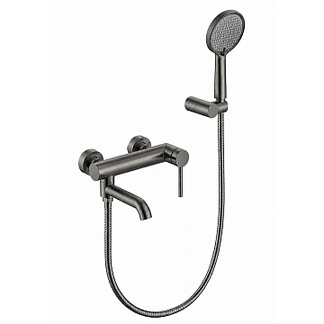 Смеситель для ванны GAPPO G3206-9 оружейная сталь