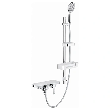 Смеситель для ванны GAPPO G3296-20 с душевым гарнитуром, хром