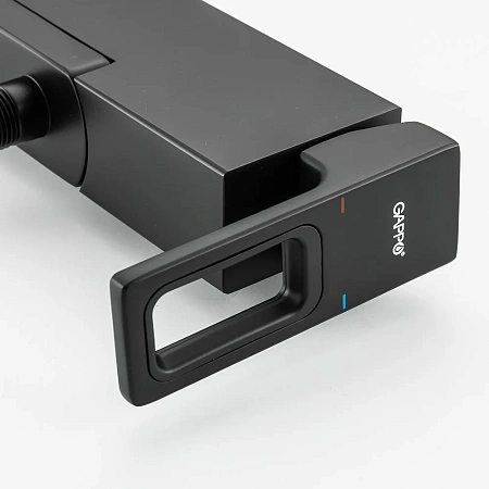 Смеситель для ванны GAPPO G3217-6 черный Смеситель для ванны GAPPO G3217-6 черный