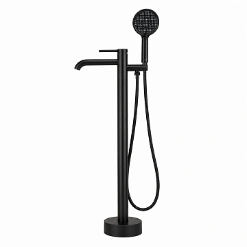 Смеситель для ванны GAPPO G3006-6 напольный, черный