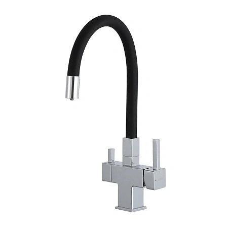 Смеситель для кухни GAPPO G4395-30 с гибким изливом и подключением фильтра, хром Смеситель для кухни GAPPO G4395-30 с гибким изливом и подключением фильтра, хром