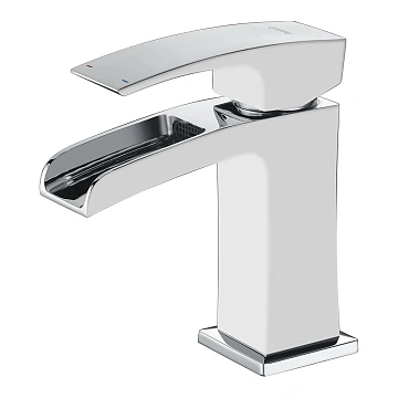Смеситель для раковины Gappo G1007-30 белый/хром