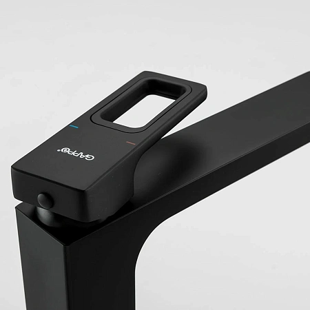 Смеситель для раковины Gappo G1017-62 черный Смеситель для раковины Gappo G1017-62 черный