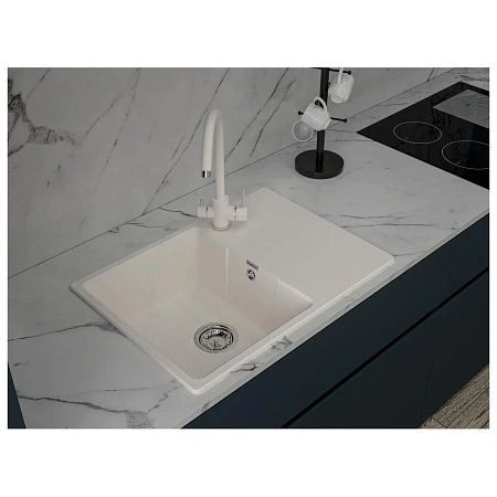 Кухонная мойка GranFest URBAN 668L белый Кухонная мойка GranFest URBAN 668L белый