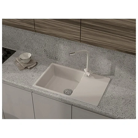 Кухонная мойка GranFest URBAN 678L белый Кухонная мойка GranFest URBAN 678L белый