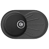 Кухонная мойка GranFest RONDO R-750L графит Кухонная мойка GranFest RONDO R-750L графит