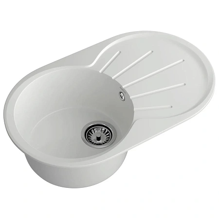 Кухонная мойка GranFest RONDO R-750L иней Кухонная мойка GranFest RONDO R-750L иней