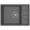 Кухонная мойка GranFest VERTEX V-680L графит Кухонная мойка GranFest VERTEX V-680L графит