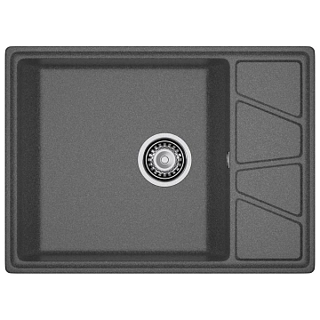 Кухонная мойка GranFest VERTEX V-680L графит