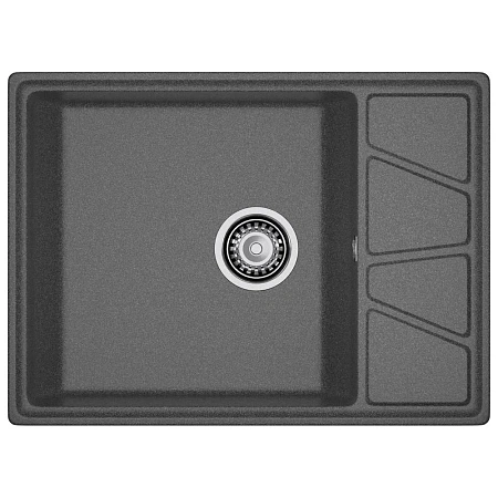 Кухонная мойка GranFest VERTEX V-680L графит