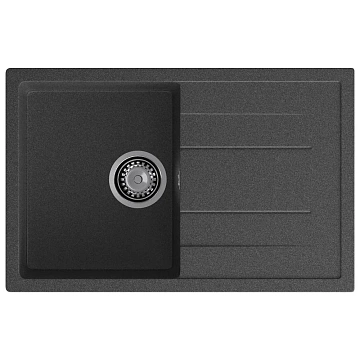 Кухонная мойка GranFest QUADRO Q-780L графит