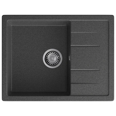 Кухонная мойка GranFest QUADRO Q-650L графит