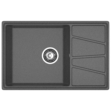 Кухонная мойка GranFest VERTEX V-780L графит