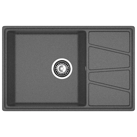 Кухонная мойка GranFest VERTEX V-780L графит