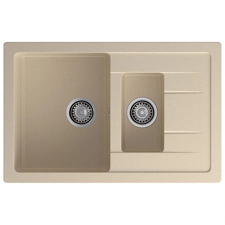 Кухонная мойка GranFest QUADRO Q-775KL кашемир Кухонная мойка GranFest QUADRO Q-775KL кашемир