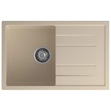Кухонная мойка GranFest QUADRO Q-780L кашемир