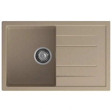 Кухонная мойка GranFest QUADRO Q-780L песочный