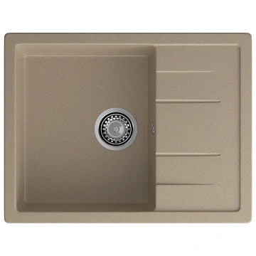 Кухонная мойка GranFest QUADRO Q-650L песочный