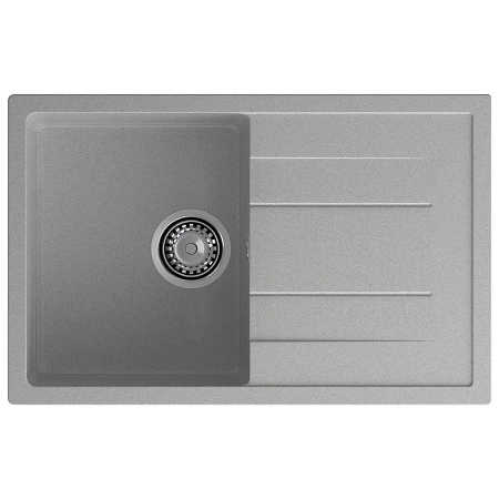 Кухонная мойка GranFest QUADRO Q-780L серый Кухонная мойка GranFest QUADRO Q-780L серый