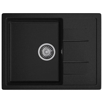 Кухонная мойка GranFest QUADRO Q-650L черный