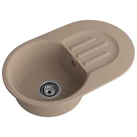 Кухонная мойка GranFest SMART 685 L песочный Кухонная мойка GranFest SMART 685 L песочный