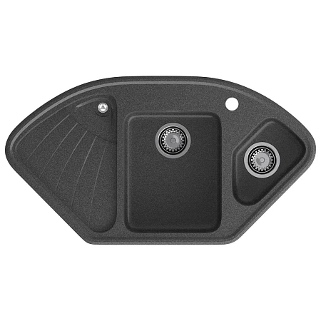 Кухонная мойка GranFest CORNER C-1040E графит Кухонная мойка GranFest CORNER C-1040E графит