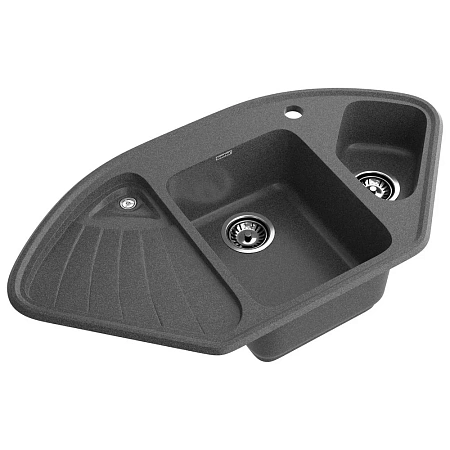 Кухонная мойка GranFest CORNER C-1040E графит Кухонная мойка GranFest CORNER C-1040E графит