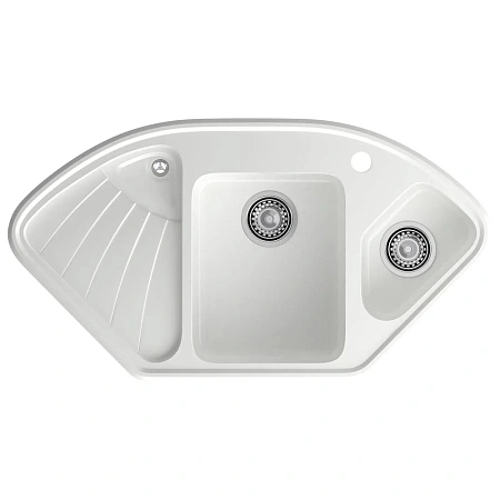 Кухонная мойка GranFest CORNER C-1040E иней