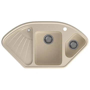Кухонная мойка GranFest CORNER C-1040E кашемир