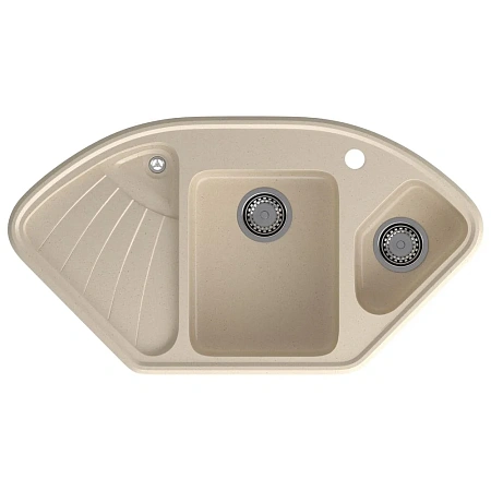 Кухонная мойка GranFest CORNER C-1040E кашемир Кухонная мойка GranFest CORNER C-1040E кашемир
