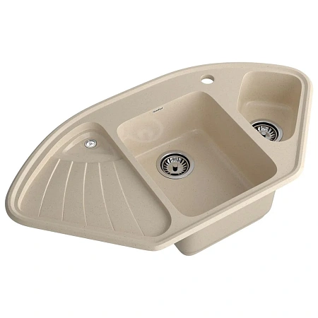 Кухонная мойка GranFest CORNER C-1040E кашемир Кухонная мойка GranFest CORNER C-1040E кашемир