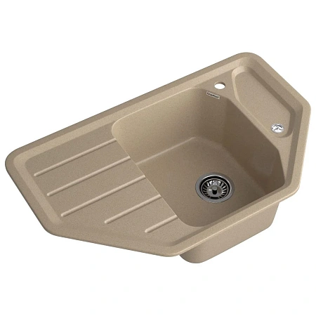 Кухонная мойка GranFest CORNER C-800E песочный Кухонная мойка GranFest CORNER C-800E песочный