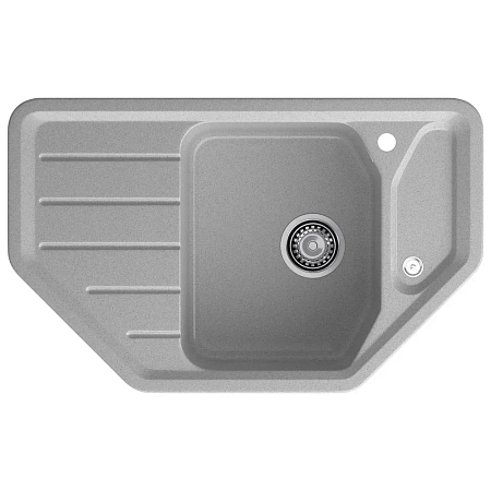 Кухонная мойка GranFest CORNER C-800E серый Кухонная мойка GranFest CORNER C-800E серый