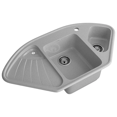 Кухонная мойка GranFest CORNER C-1040E серый Кухонная мойка GranFest CORNER C-1040E серый