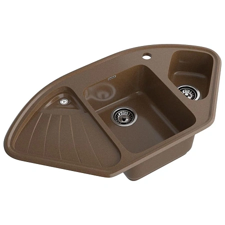 Кухонная мойка GranFest CORNER C-1040E терракот Кухонная мойка GranFest CORNER C-1040E терракот