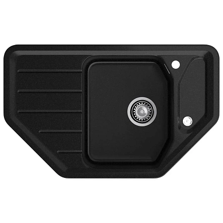 Кухонная мойка GranFest CORNER C-800E черный Кухонная мойка GranFest CORNER C-800E черный