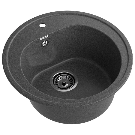 Кухонная мойка GranFest RONDO R-510 графит Кухонная мойка GranFest RONDO R-510 графит