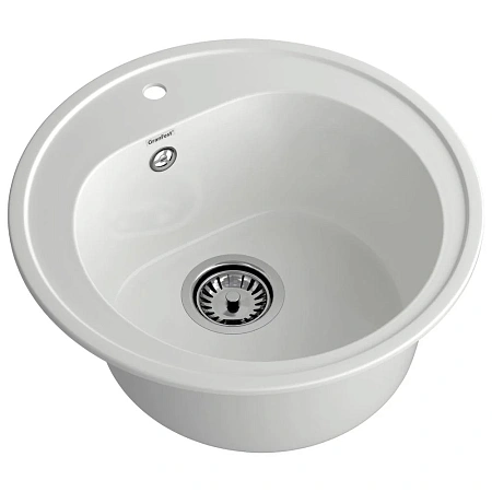 Кухонная мойка GranFest RONDO R-510 иней Кухонная мойка GranFest RONDO R-510 иней