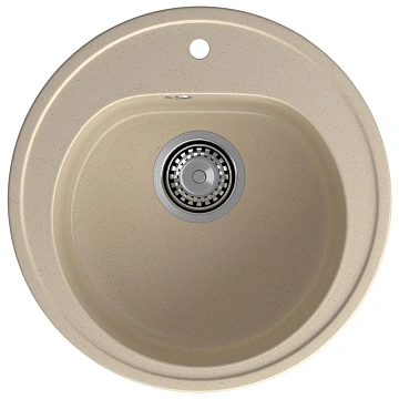 Кухонная мойка GranFest RONDO R-510 кашемир