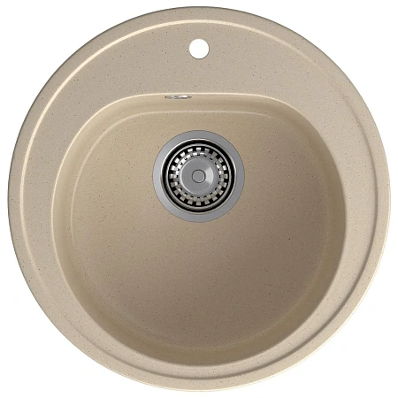 Кухонная мойка GranFest RONDO R-510 кашемир Кухонная мойка GranFest RONDO R-510 кашемир