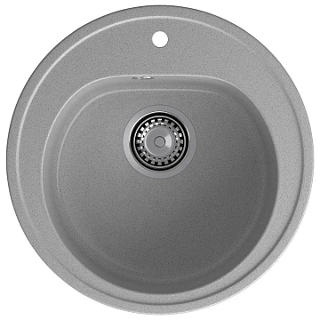 Кухонная мойка GranFest RONDO R-510 серый