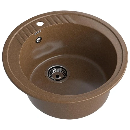 Кухонная мойка GranFest RONDO R-520 терракот Кухонная мойка GranFest RONDO R-520 терракот