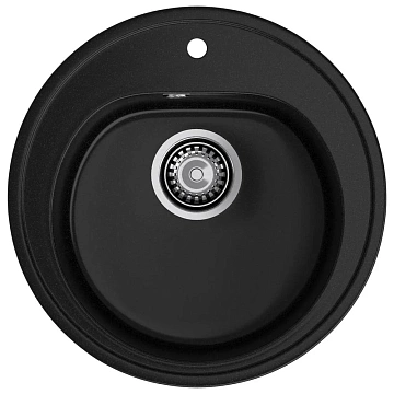 Кухонная мойка GranFest RONDO R-510 черный
