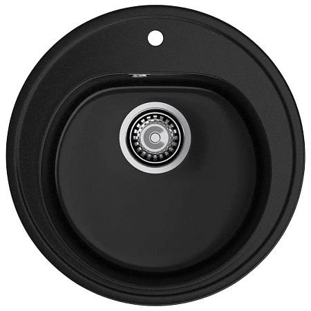 Кухонная мойка GranFest RONDO R-510 черный Кухонная мойка GranFest RONDO R-510 черный